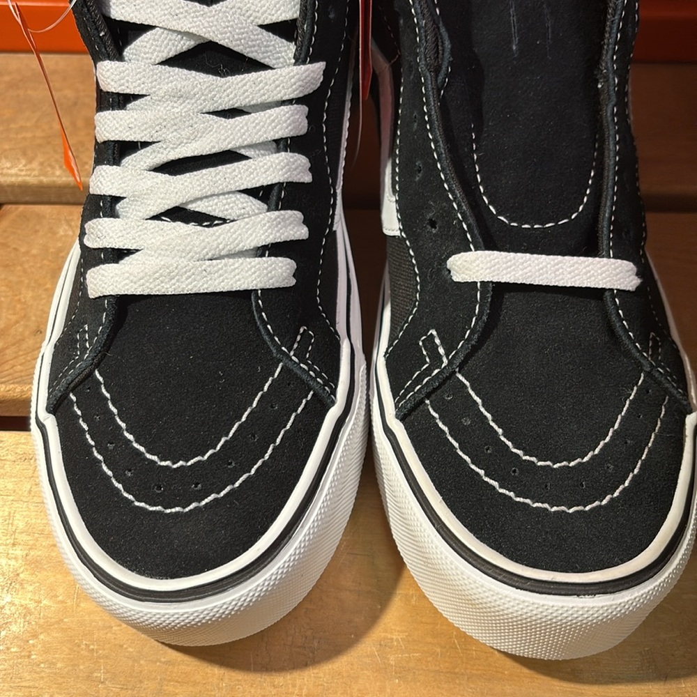 Vans Women's SK8-Hi Lite + (Suede/Canvas)Black - Picture 5 of 8
